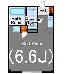 シェルブルー大井町の物件間取画像